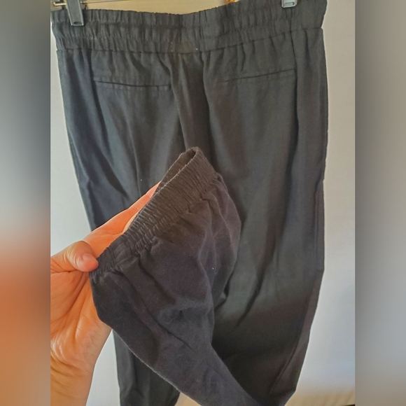 Womens Black Jogger Pants - Picture 8 of 9